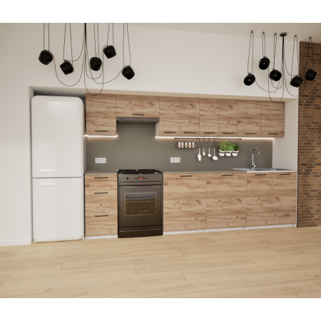 Zestaw mebli kuchennych 300 cm Filadelfia Craft UC